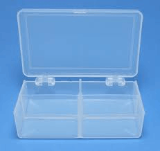 GENERAL- SUPPLY - KIT BOX<br><font size=2><b>Two Compartment Kit Box (Each)