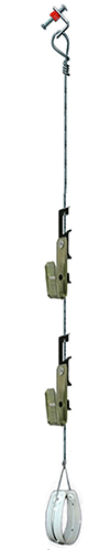 ANCHOR - POWDER ACTUATED - CLIP<br><b>4' Suspendo Wire Cable Hanger w/1-1/4 (100)