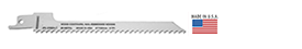 SAW & BLADE - RECIP<br><b>6 x 6T VANGUARD Scroll Cobalt Recip Blade (ea)