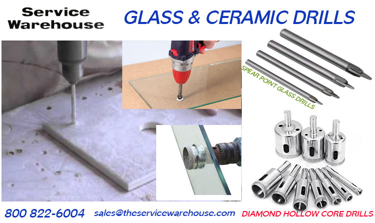glass and ceramic drill bits