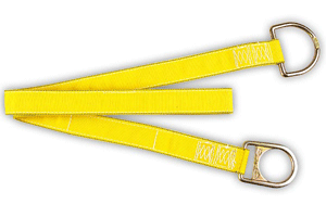 SAFETY - FALL PROTECTION ANCHOR<br><font size=3><b>6' Cross Arm Strap Anchor w/D-Rings