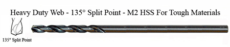 DRILL BIT - METAL CUTTING - EXTENSION<br><font size=3><b>3/16 x 6