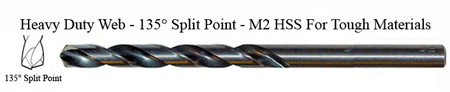 DRILL BIT - METAL CUTTING - EXTENSION<br><font size=3><b>3/8 x 6