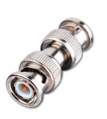 CONNECTOR - COAX - BNC <br><font size=3><b>BNC Male to BNC Male Adapter (75 ohm)