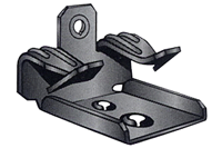 BEAM CLAMP - HAMMER ON <br><font size=3><b>(1/4-20 thread) Fits Beams 1/8 - 1/4 (100)