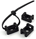 BLACK SADDLE TYPE TIE MOUNTS