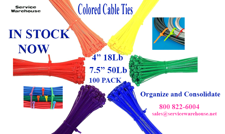 nylon colored cable ties