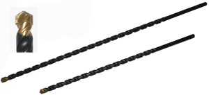 DRILL BIT - MASONRY - CARBIDE TIP<br><font size=3><b>3/4 x 13 Carbide Tipped Masonry 1/2 Shank (ea)