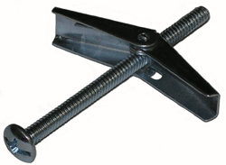 ANCHOR - TOGGLE BOLT - WING & SCREW<br><font size=3><b>3/16 x 4