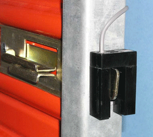 CONTACT - OVERHEAD<br><font size= 3><b>3-1/2L x 1-1/2W Overhead Door Latchguard