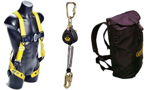 Fall Protection Kit HUV Harness & Retractable 