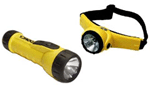 flashlights and batteries