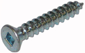 SCREWS - SHEET METAL - SQUARE FLAT<br><font size=3><b>6 x 1/2 Flat HD Square Drive SMS (100)