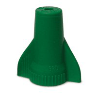 CONNECTOR - SPLICE - SCREW-ON - WingGuard<br><font size=3><b>14-10 Green Wing Connector (100)