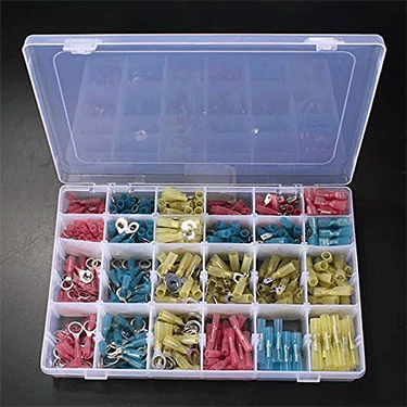 CONNECTOR- TERMINAL- KITS<br><b>Heat Shrink Plastic Kit (480 PC)