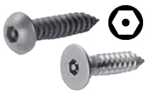 security screws hex socket with pin