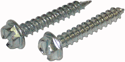 hex washer drive sheet metal screws