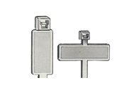 Identification Cable Ties write on tags Ataduras de cables de la identification