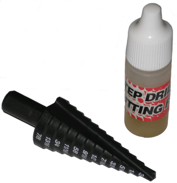 DRILL BIT - MULTI STEP -<br>Discontinued see HMB31678T <br><b>3/16 - 7/8 (12 Step) Multi-Bit�  (ea)