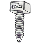 CABLE TIES - MOUNT - MASONRY<br><b>Masonry Mount - Hole Size: 1/4