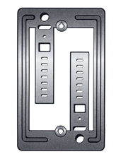 BRACKET - LOW VOLTAGE - OLD WORK - METAL<br><font size=3><b>1-Gang Metal LV Mntg Device (10)