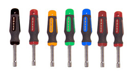 TOOL - DRIVER - SET - PREMIUM<br><font size=3><b>7pc Nut Driver Set - Hollow Shaft (ea)