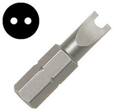 TOOL - DRIVER - INSERT BIT<br><font size=3><b>#10 Spanner Insert Bit  for #10 Screw (ea)