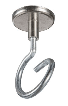 BEAM CLAMPS - PERM. MAGNET RING <br><font size=3><b>1/4 x 1-1/4 Magnet Bridle Ring Hanger (10)
