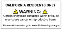 prop 65 warning