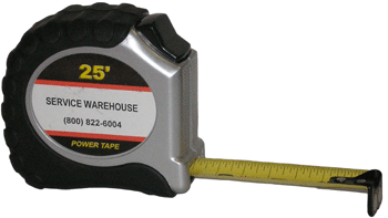 TOOL - MISC - TAPE MEASURE<br><font size=3><b>25' x 1