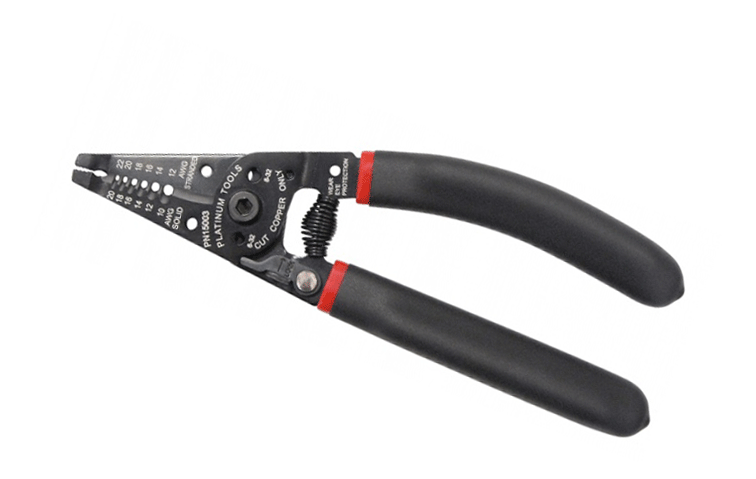 TOOL - WIRE STRIPPER - PREMIUM<br><font size=3><b>Platinum 10-20 AWG Deluxe Ergo Wire Stripper