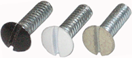 painted plate screws