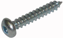 SCREWS - SHEET METAL - SQUARE PAN<br><font size=3><b>8 x 2 Square Drive Pan HD SMS (100)