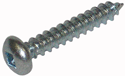 Square drive sheet metal screws pan head