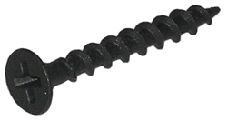 SCREWS - SELF PIERCING - DRYWALL<br><font size=3><b>8 x 2 Black Phil Drywall (3,500)
