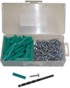 plastic anchor screw kits