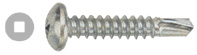 SCREWS - SELF DRILLING - SQUARE DRIVE<br><font size=3><b>8-18 X 1-1/4 Square Pan HD SD (100 pk)