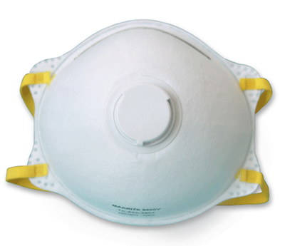 SAFETY - APPAREL - FACE MASK<br><font size=3><b>SW Particulate Respirator w/Exhale Valve (Box of 10)