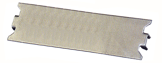 BRACKET - SAFETY PLATE - HAMMER ON <br><font size=3><b>1-1/2 x 6 Electrical Safety Plate (50)