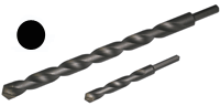 excellent, heavy duty bit for hammering through most masonry materials including hard, slag-concrete.