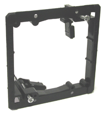 BRACKET - LOW VOLTAGE - OLD WORK - PVC<br><font size=3><b>2-Gang LV Mounting Device (5)