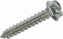 SCREWS - SHEET METAL - HEX<br><font size=3><b>6 x 3/4 Hex Slotted HD SMS (100)