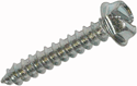 SCREWS - SHEET METAL - HEX<br><font size=3><b>10 x 1-1/4 Hex Slotted HD SMS (100)