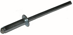 RIVET - STEEL/STEEL<br><font size=3><b>1/8 x .337 Steel Body/Steel Post 1/8 - 3/16 Grip (1,000)