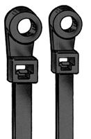 CABLE TIES - MOUNTING - UV BLACK - UL<br><font size=3><b>7-1/2
