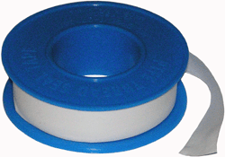 TAPE - ELECTRICAL - TEFLON<br><font size=3><b>1/2 x 520' White Teflon Tape (ea)