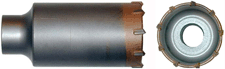 percussion core bit thin wall