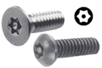 Tamper resistant torx drive with pin machine screws