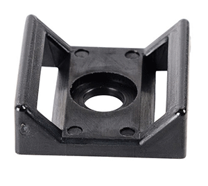 CABLE TIES - MOUNTS - VELCRO STRAP<br><b>UV Black Velcro Strap Mounts (1000)
