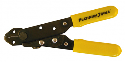 TOOL - WIRE STRIPPER - PREMIUM<br><font size=3><b>Platinum 10-24 AWG V-Notch Adjustable Wire/Strippe